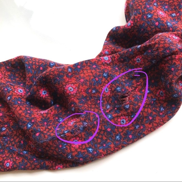 Free People Sunset Jumpsuit Red Floral Strappy Backless Boho - Picture 16 of 16